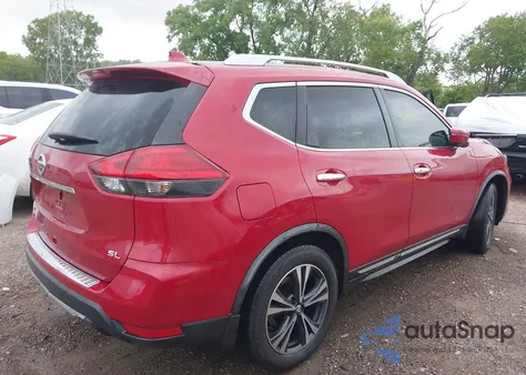 2017 Nissan Rogue Sl from USA, damaged, VIN JN8AT2MT3HW407593